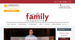 Desktop Screenshot of cachevalleyfamilymagazine.com